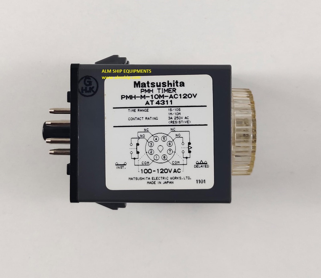 MATSUSHITA PMH-10M-AC120V PMH TIMER | ALM SHIP EQUIPMENTS